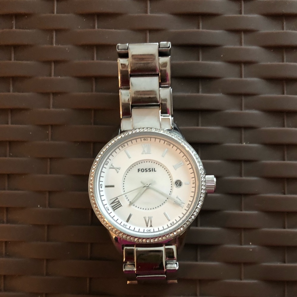 Fossil Silver Ladies Watch